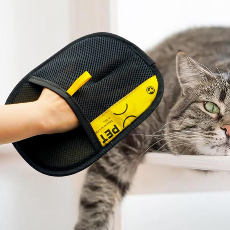 Pet Static Hair Removal Glove, Pet Hair Cleaning Glove, Pet Hair Removal Tool, Paw Trimmer, Dog & Cat Grooming Supplies Tools
