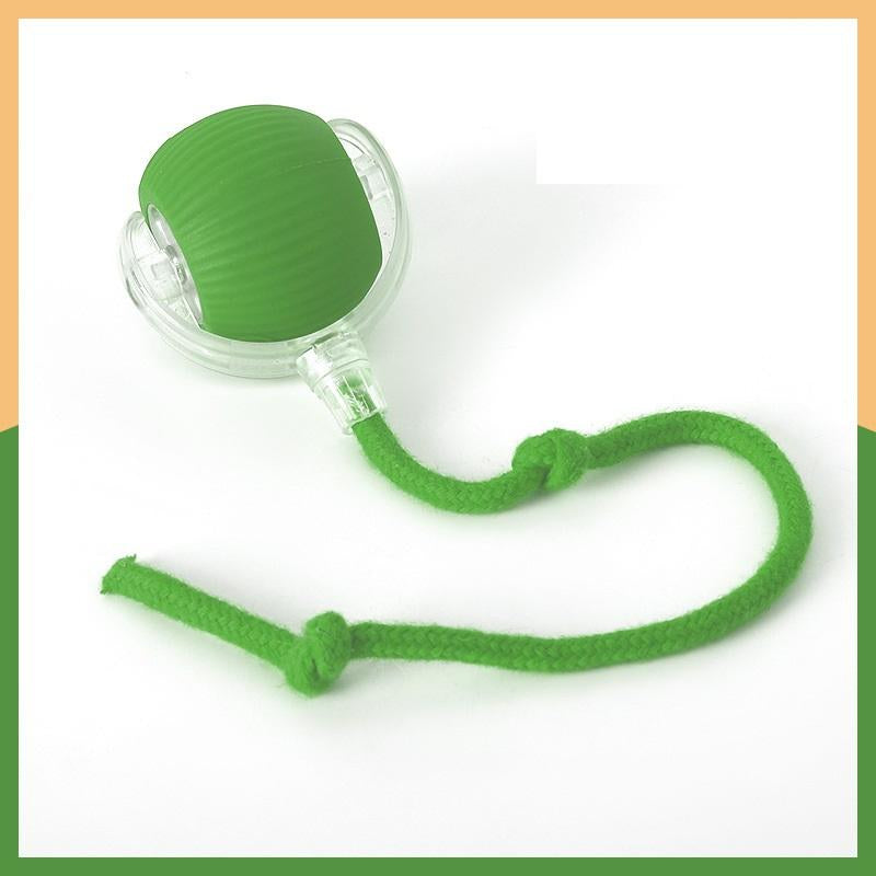 Stream Cat&Dog Toy - Interactive USB Rechargeable Ball Toy on Rug , Anti-Depression Fun Gift for Cats & Dogs