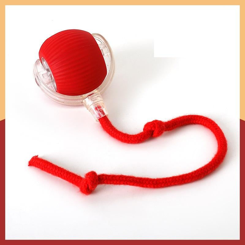 Stream Cat&Dog Toy - Interactive USB Rechargeable Ball Toy on Rug , Anti-Depression Fun Gift for Cats & Dogs